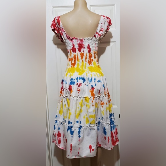Dresses Thick Cotton Paint Splatter Dress Poshmark